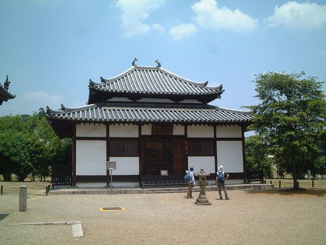 法隆寺地域の仏教建造物・法起寺講堂の写真の写真