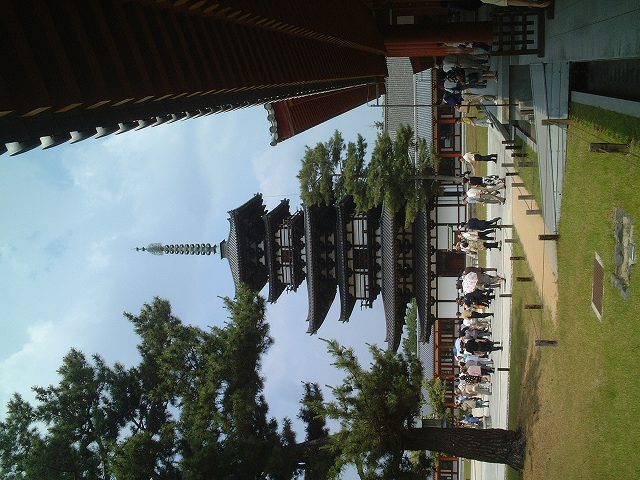 世界遺産・奈良・薬師寺東塔の写真の写真