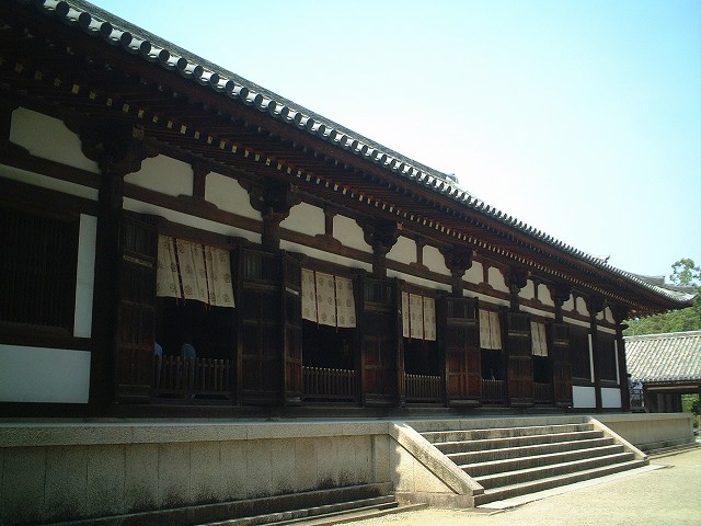 世界遺産・奈良・唐招提寺講堂の写真の写真