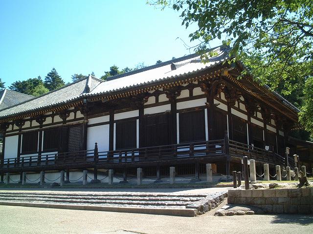 世界遺産・奈良・東大寺法華堂の写真の写真