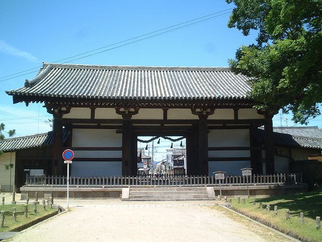 世界遺産・奈良・東大寺転害門の写真の写真