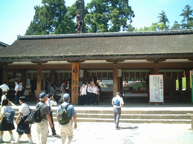 世界遺産・奈良・春日大社本社幣殿の写真の写真