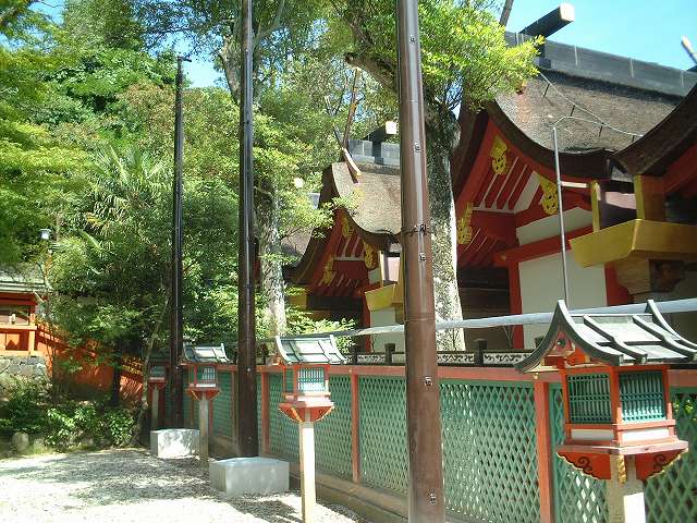 世界遺産・奈良・国宝の春日大社本社本殿４の写真の写真