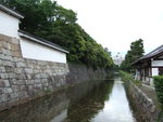 世界遺産・二条城・南側の外堀