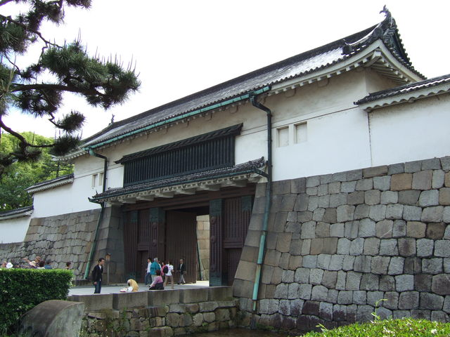 世界遺産・二条城・北大手門の写真の写真