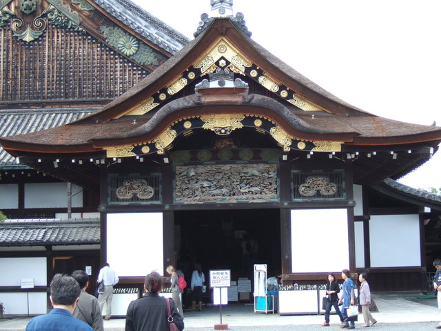 世界遺産・二条城・二の丸御殿車寄の写真の写真