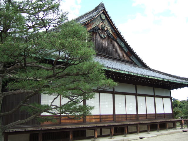 世界遺産・二条城・国宝・二の丸御殿黒書院の写真の写真