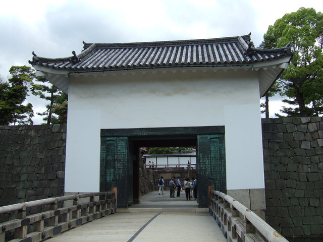 世界遺産・二条城・重要文化財・本丸櫓門の写真の写真