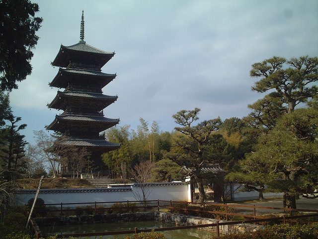 重要文化財・備中国分寺五重塔の写真の写真