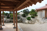 史跡・首里城・書院から見る庭園１