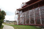 史跡・首里城・建設中の建物