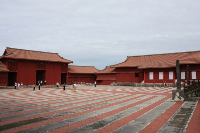 史跡・首里城・御庭１の写真の写真