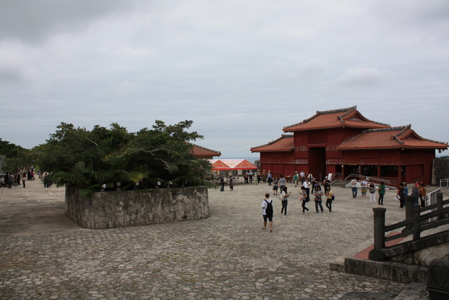 史跡・首里城・下之御庭の写真の写真