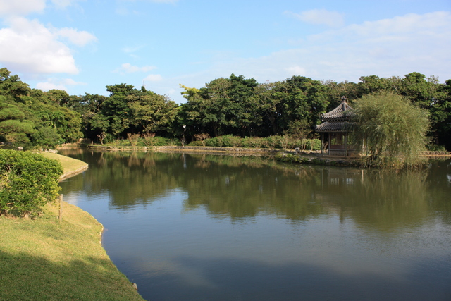 特別名勝・識名園・池３の写真の写真