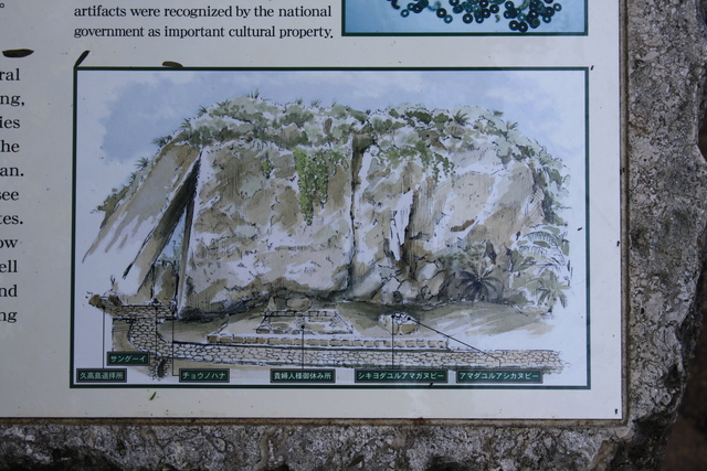 史跡・斎場御嶽・説明図２の写真の写真