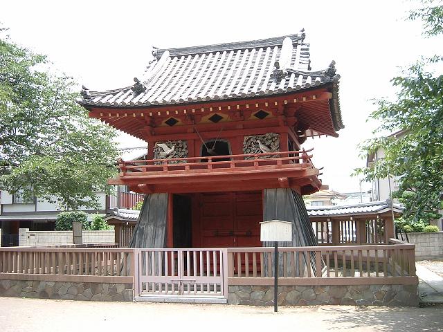 重要文化財・喜多院鐘楼門の写真の写真