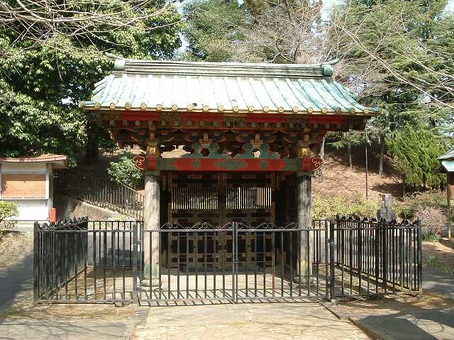 重要文化財・旧台徳院霊廟丁子門の写真の写真