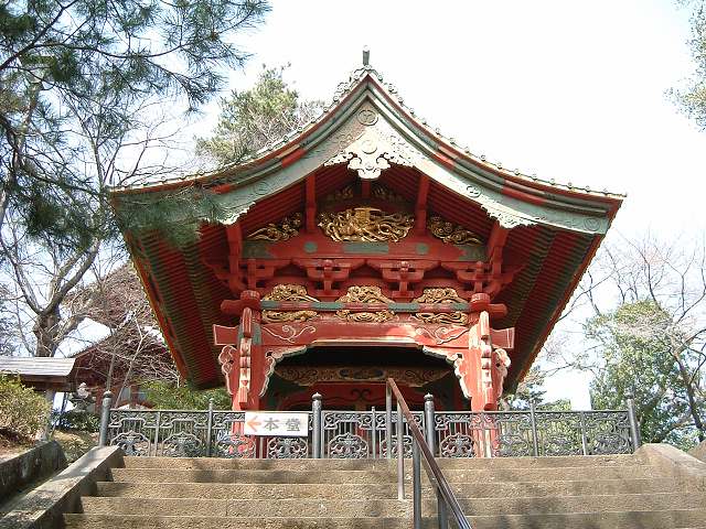 重要文化財・旧台徳院霊廟御成門の写真の写真