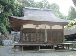 重要文化財・白山神社拝殿