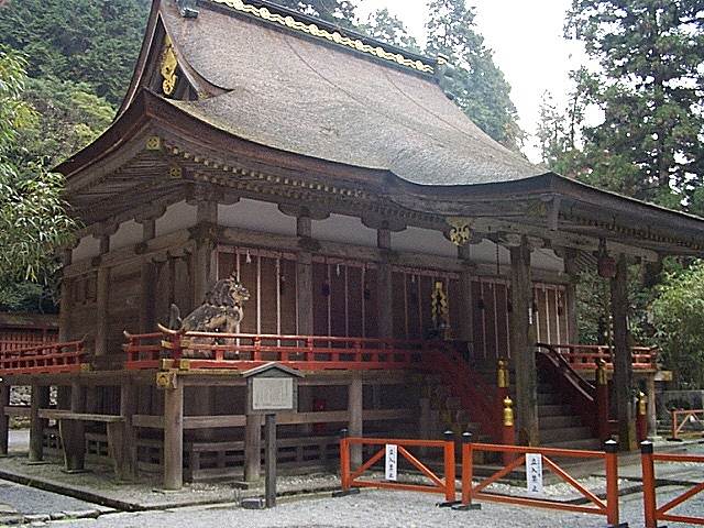 国宝・日吉大社西本宮本殿の写真の写真