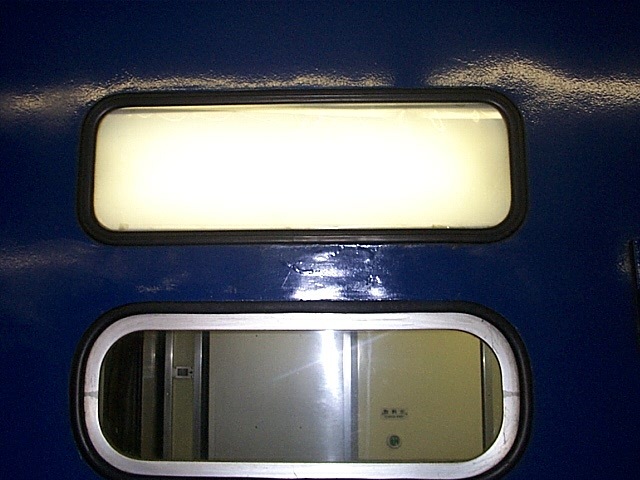 寝台特急「臨時便」：無記名の方向幕の写真の写真