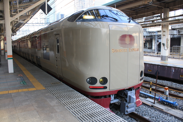 寝台特急「サンライズ瀬戸・出雲」・285系・クハネ285・3003の写真の写真