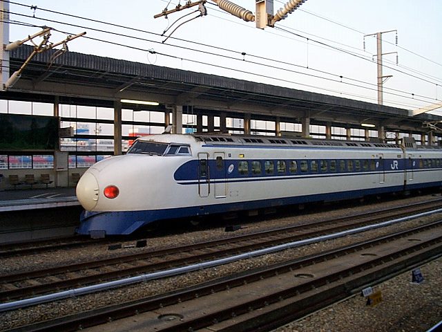 新幹線「0系」の写真の写真