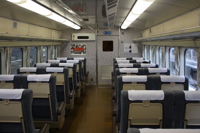 新幹線０系・車内の写真の写真
