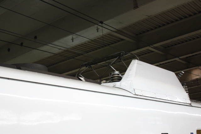 新幹線１００系・パンタグラフ１の写真の写真