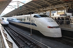 新幹線３００系・N700系が先に出発
