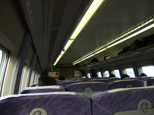 500系の車内の写真の写真