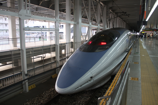 500系・鋭くとがった先頭車の写真の写真