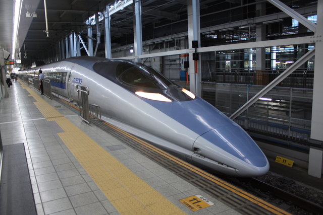 新幹線「500系」の写真の写真