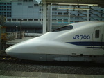 新幹線700系・先頭部分・３