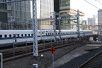 新幹線Ｎ７００系・東京駅に到着