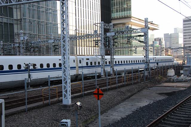 新幹線Ｎ７００系・東京駅に到着の写真の写真