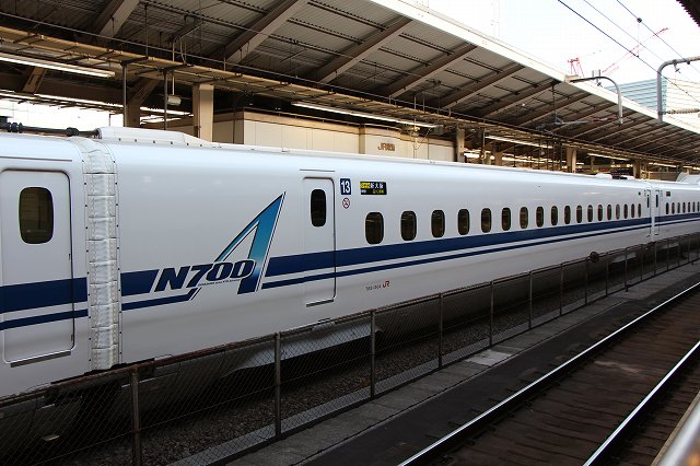 新幹線N700A・13号車(東京側)の写真の写真