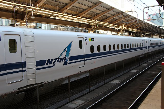 新幹線N700A・15号車(東京側)の写真の写真