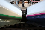 新幹線E2系1000番台・E3系2000番台との連結部