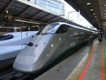 新幹線E3系2000番台・ホームから見る先頭車(東京側)