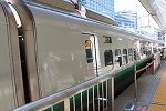 新幹線E3系2000番台・ホームから見る14号車(東京側)