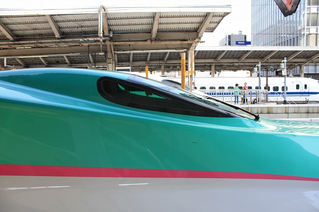 新幹線「E5系」・運転席の写真の写真