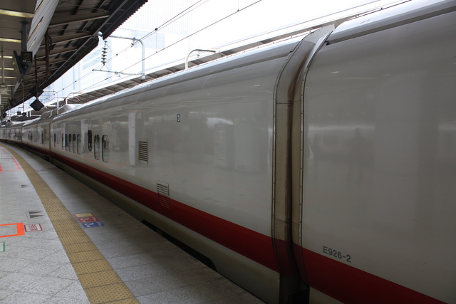 E926形・2号車から見た3号車の写真の写真