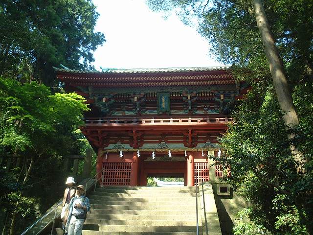 重要文化財・久能山東照宮楼門の写真の写真