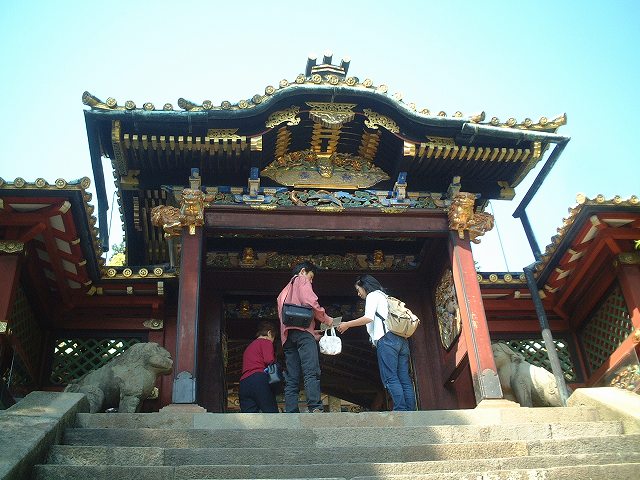 重要文化財・久能山東照宮唐門の写真の写真