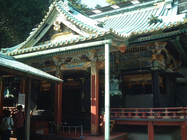 国宝・久能山東照宮本殿、石の間、拝殿本殿、石の間、拝殿の写真の写真