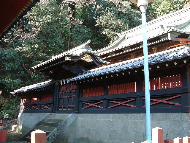 重要文化財・神部神社浅間神社境内社麓山神社透塀の写真の写真