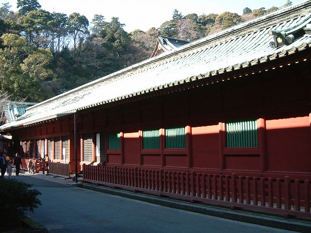重要文化財・神部神社浅間神社回廊２の写真の写真
