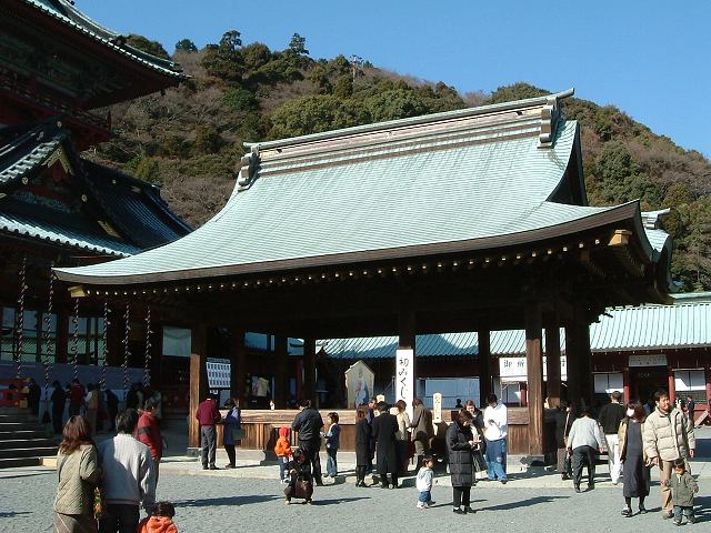 重要文化財・神部神社浅間神社舞殿の写真の写真