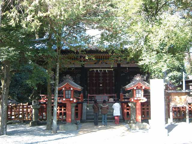 重要文化財・神部神社浅間神社境内社少彦名神社本殿の写真の写真